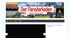 Desktop Screenshot of derfensterladen.com